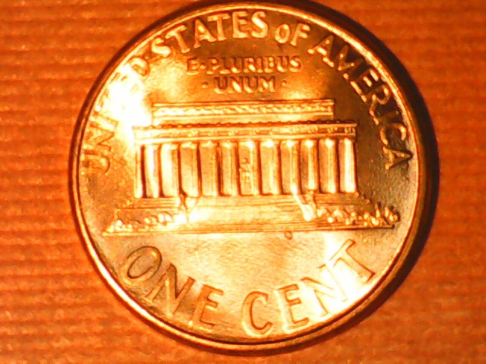 1995 Penny Reverse Die Crack
