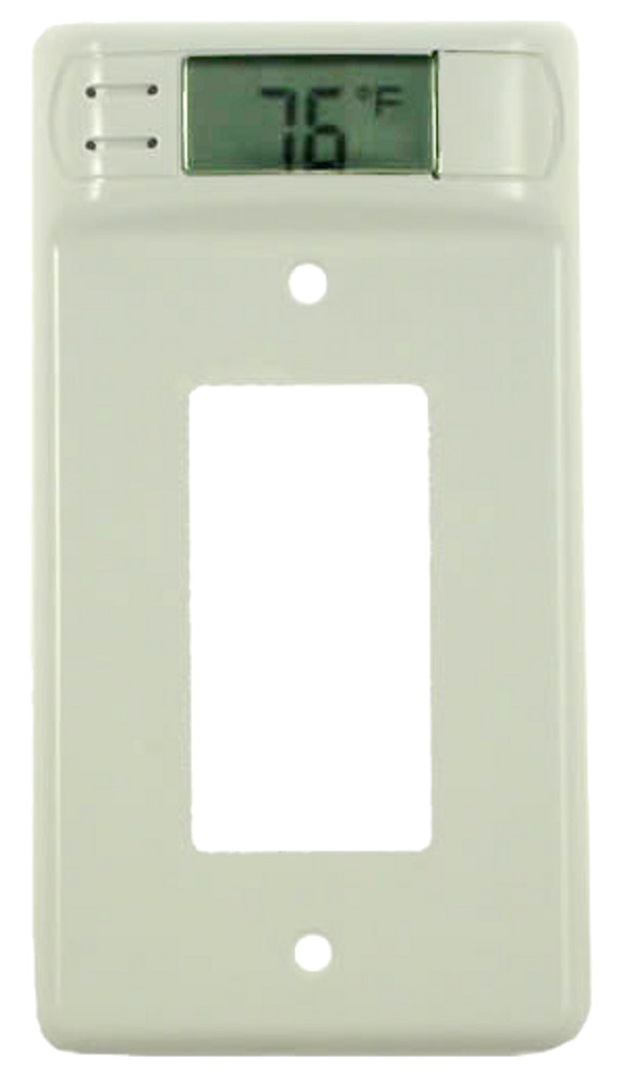 Digital Wall Plate Thermometer Switch Cover Plate Pals Decora Single & Double