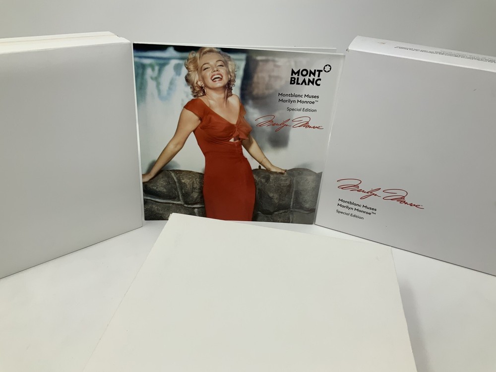 Montblanc Muses Marilyn Monroe Special Edition BOX ONLY READ