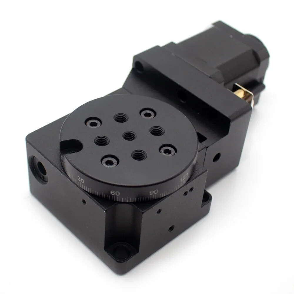 Motorized Rotary Table Diameter 60MM Precision Indexing Table 360° Y200RA60
