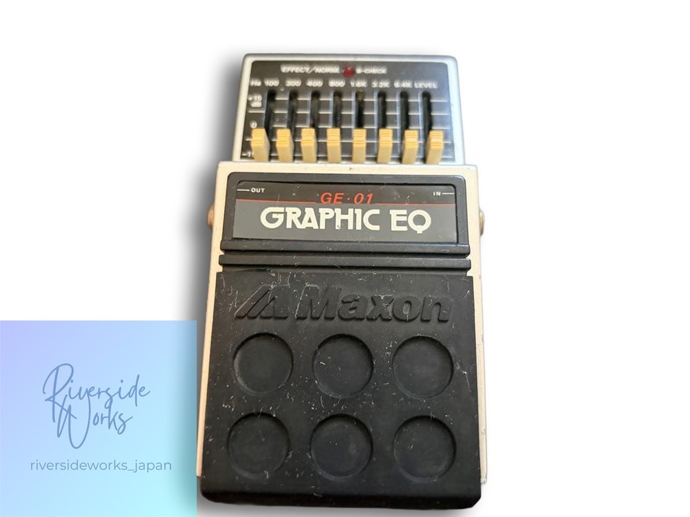 Maxon GE-01 Graphic Equalizer Made in Japan Untested