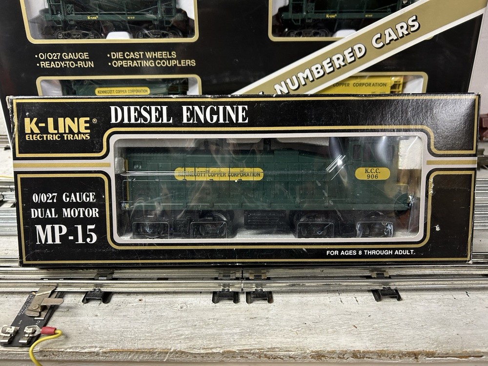 K-Line Kennecott Copper Set W/Boxes C-8 See Description