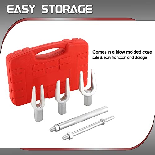 ATP 5PCS Pickle Fork Ball Joint Separator Set Tie Rod/Ball Joint Separator Kit