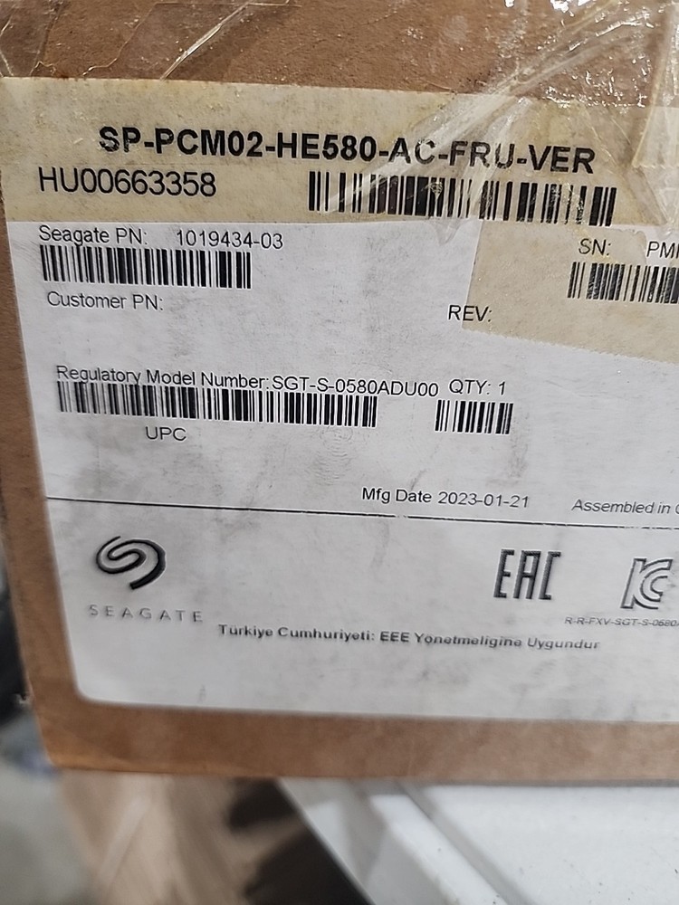 Flextronics SP-PCM4-PT580-AC Power Supply