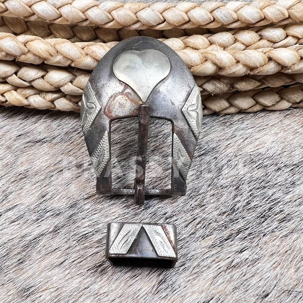 Handmade Headstall Buckle Set