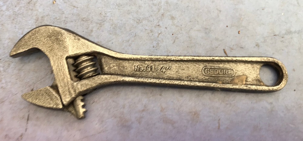 GEDORE Adjustable Spanner, number 91 - 4” jaguar replacement
