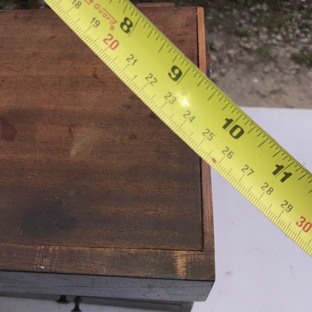 Vintage 9 Drawer Engineers Tool Makers Cabinet Chest- Upcycle