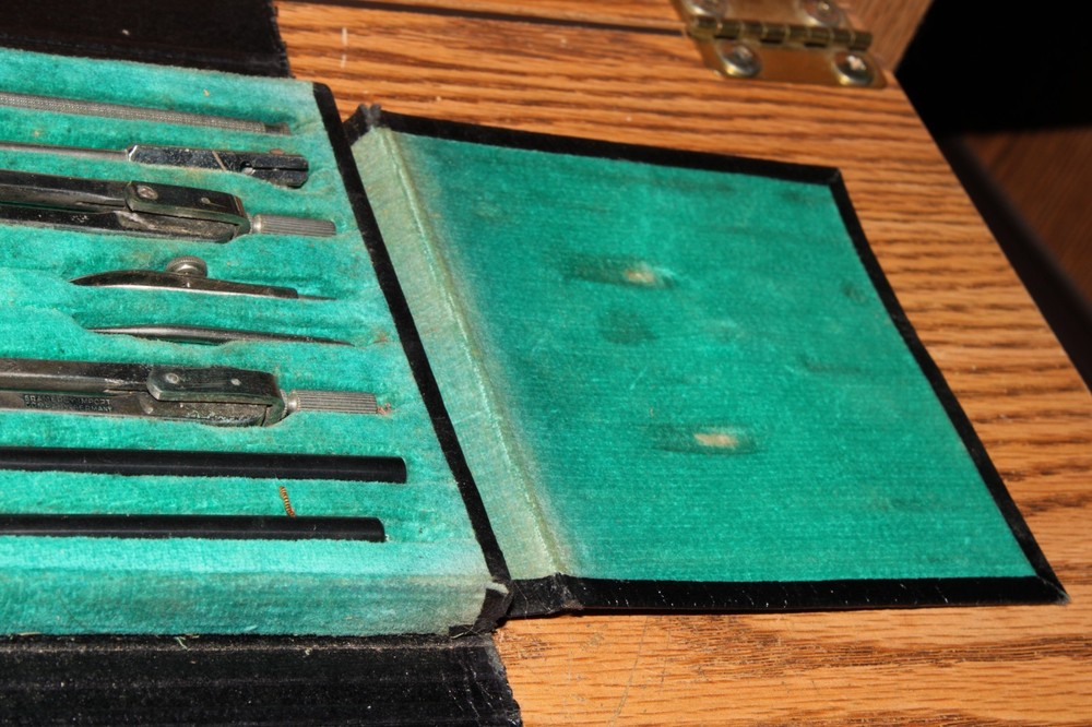 Gramergy Import Co. GR 10 Drafting Tool Kit Germany Engineer Architect Drawing