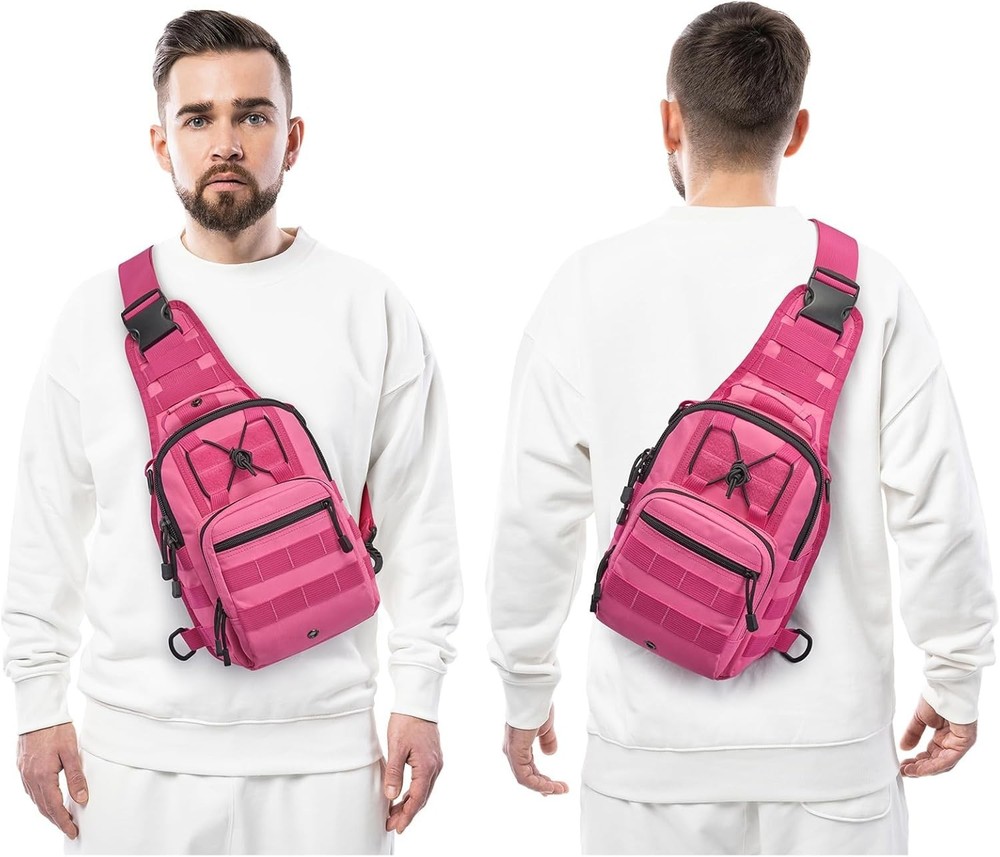 Everyday Tactical Sling Backpack - Spacious, Lightweight, and Humanized Design