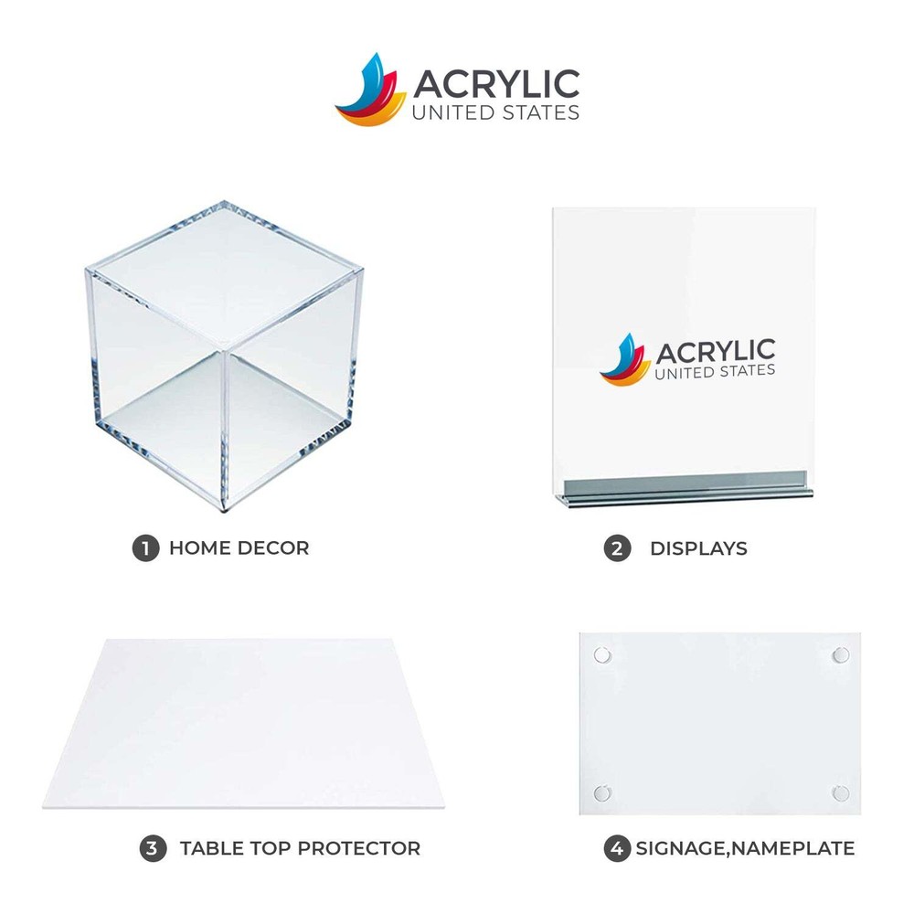 1/8" Clear Non Glare P99 Acrylic Sheet