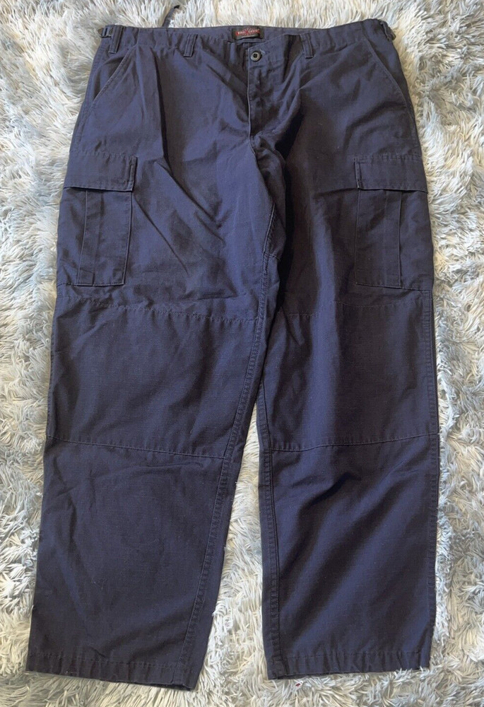 Tru Spec Men’s Cargo Uniform Pants Blue XL Regular