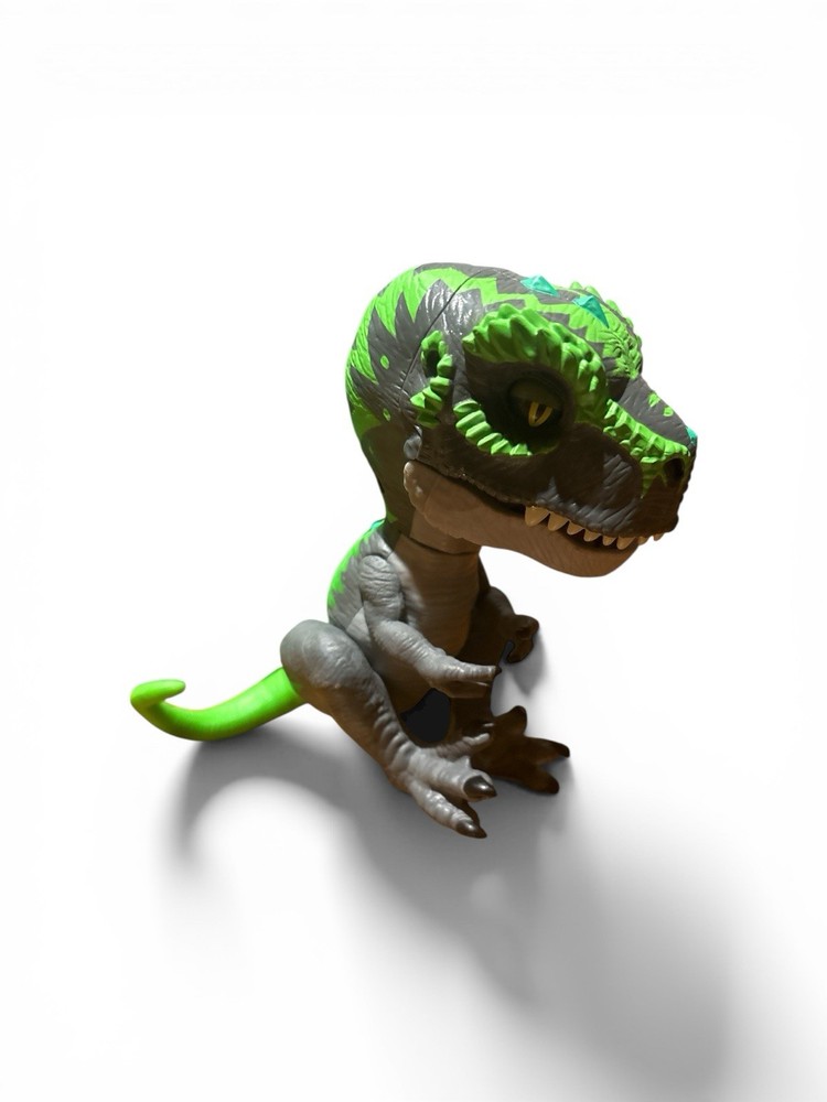 WowWee Fingerling Untamed Interactive Dinosaur Figure - T-Rex Dino Tracker