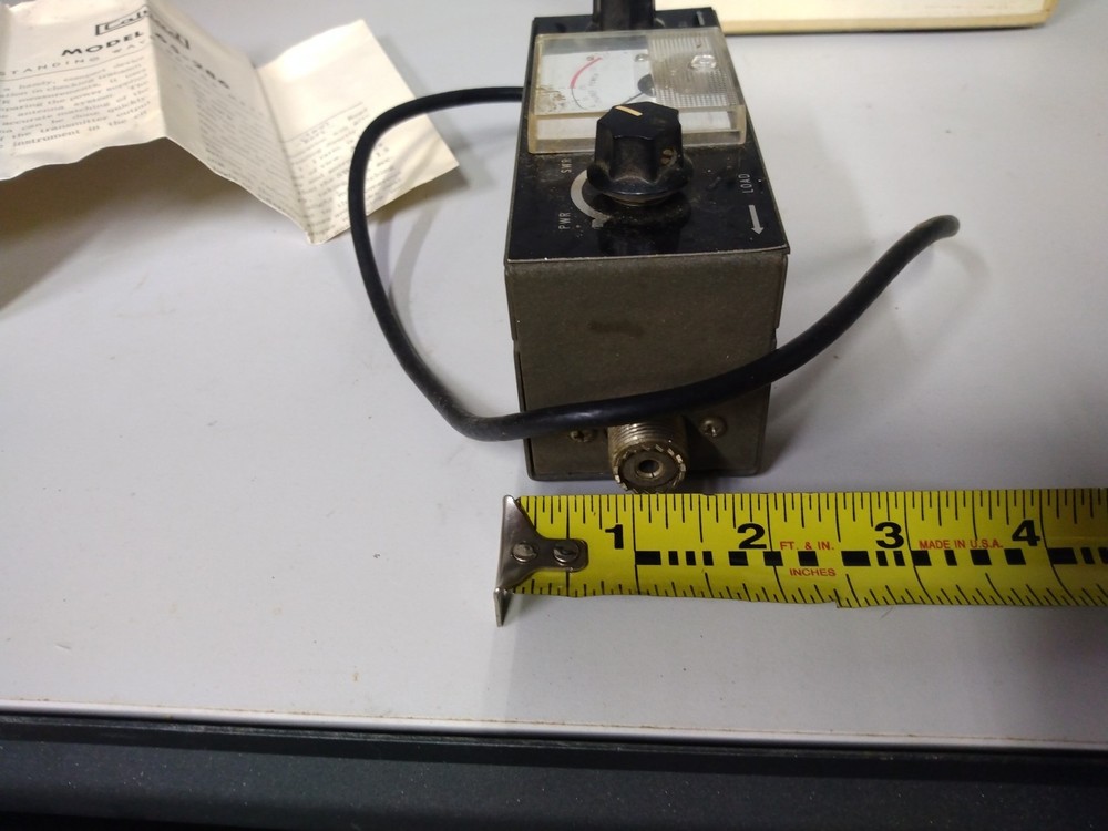 Vtg Calrad Standing Wave Bridge Meter