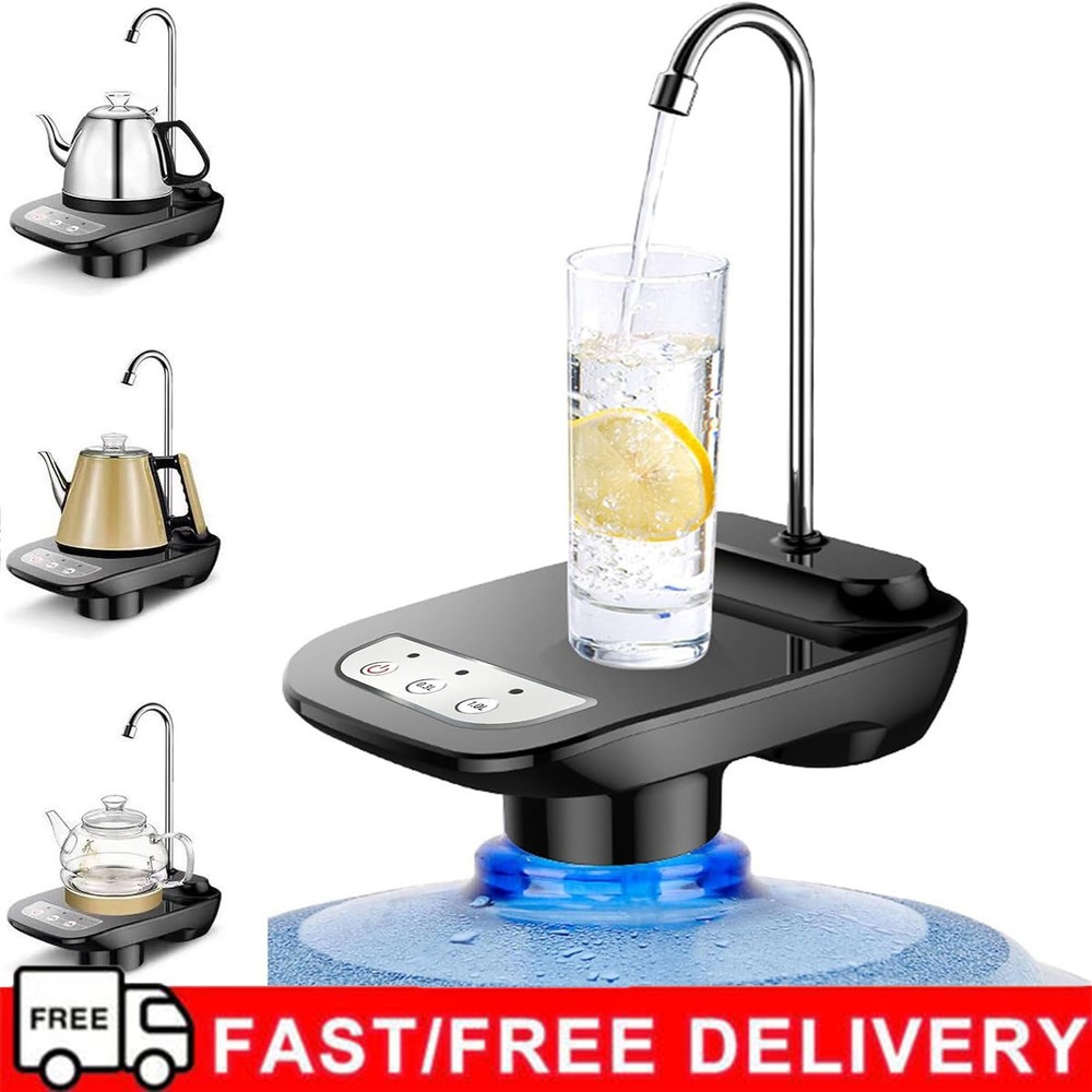 Automatic Electric Water Bottle Dispenser Drinking Water Pump USB Rechargeable