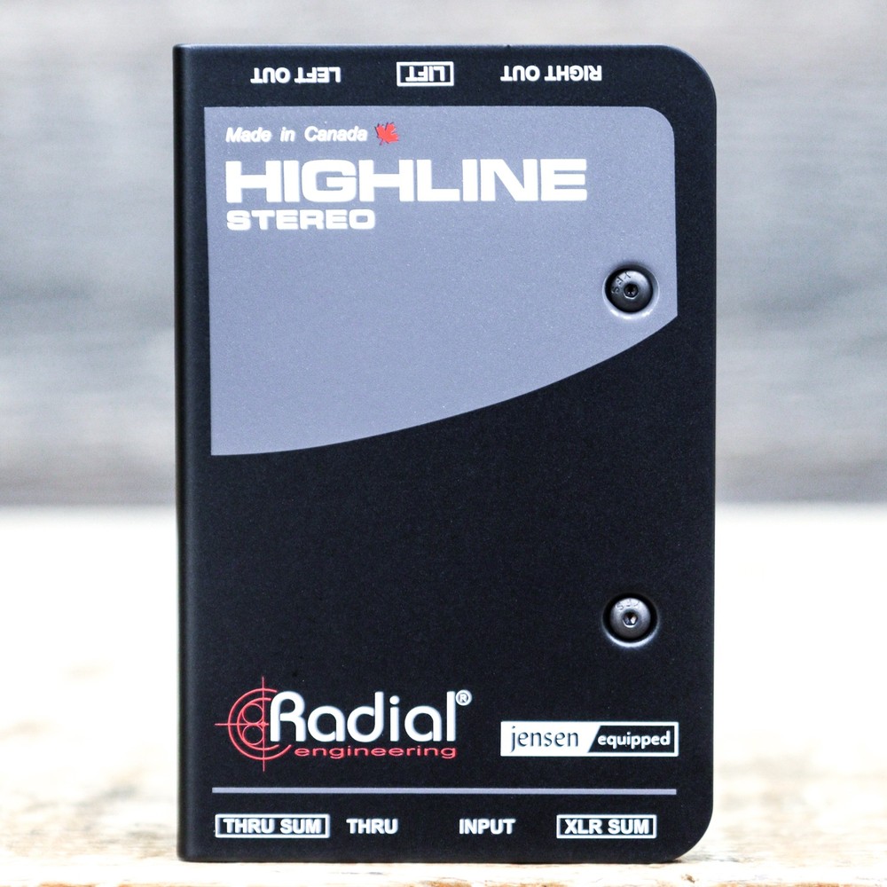Radial Engineering Highline Stereo Passive Line Isolator Two Channel Isolator
