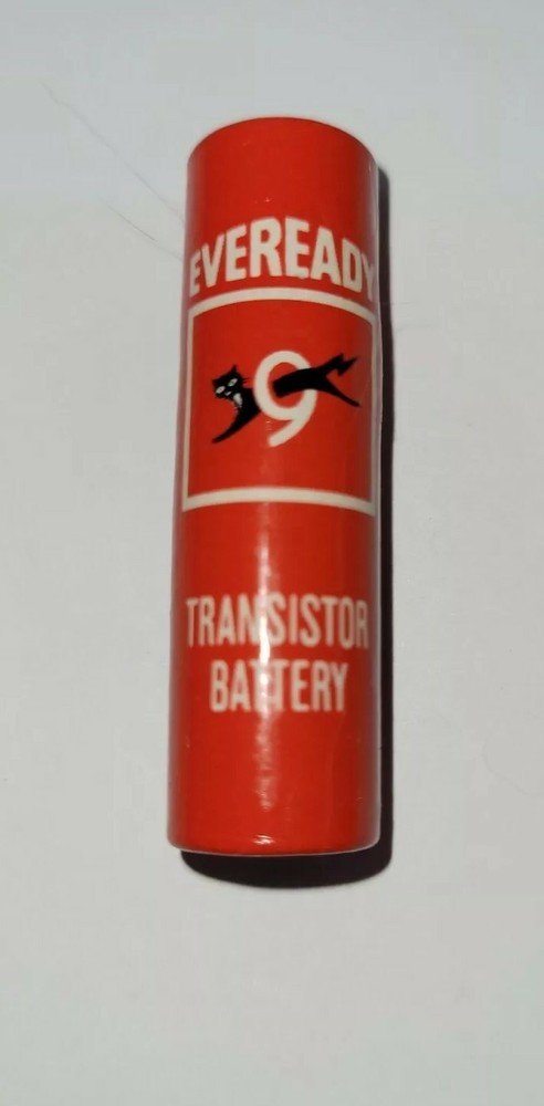 Eveready Red AA Black Cat Battery (non-functional)