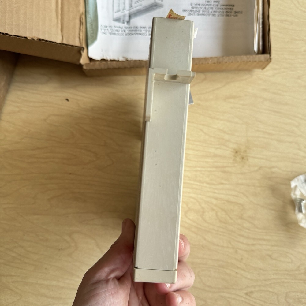 TELCO TONE COMMANDER RT-1900 Antique Rotary Dial Intercom System With Manual