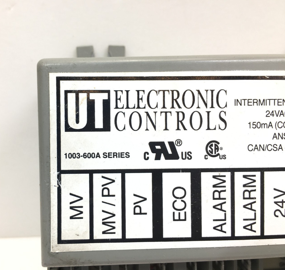 UT ELECTRONIC CONTROLS 1003-633A Intermit. Pilot Ignition 1003-600A used #P447A