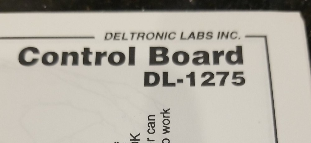 Deltronic ticket dispenser manual