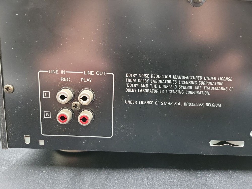 Kenwood Stereo Double Cassette Deck KX-W6010 Auto Reverse