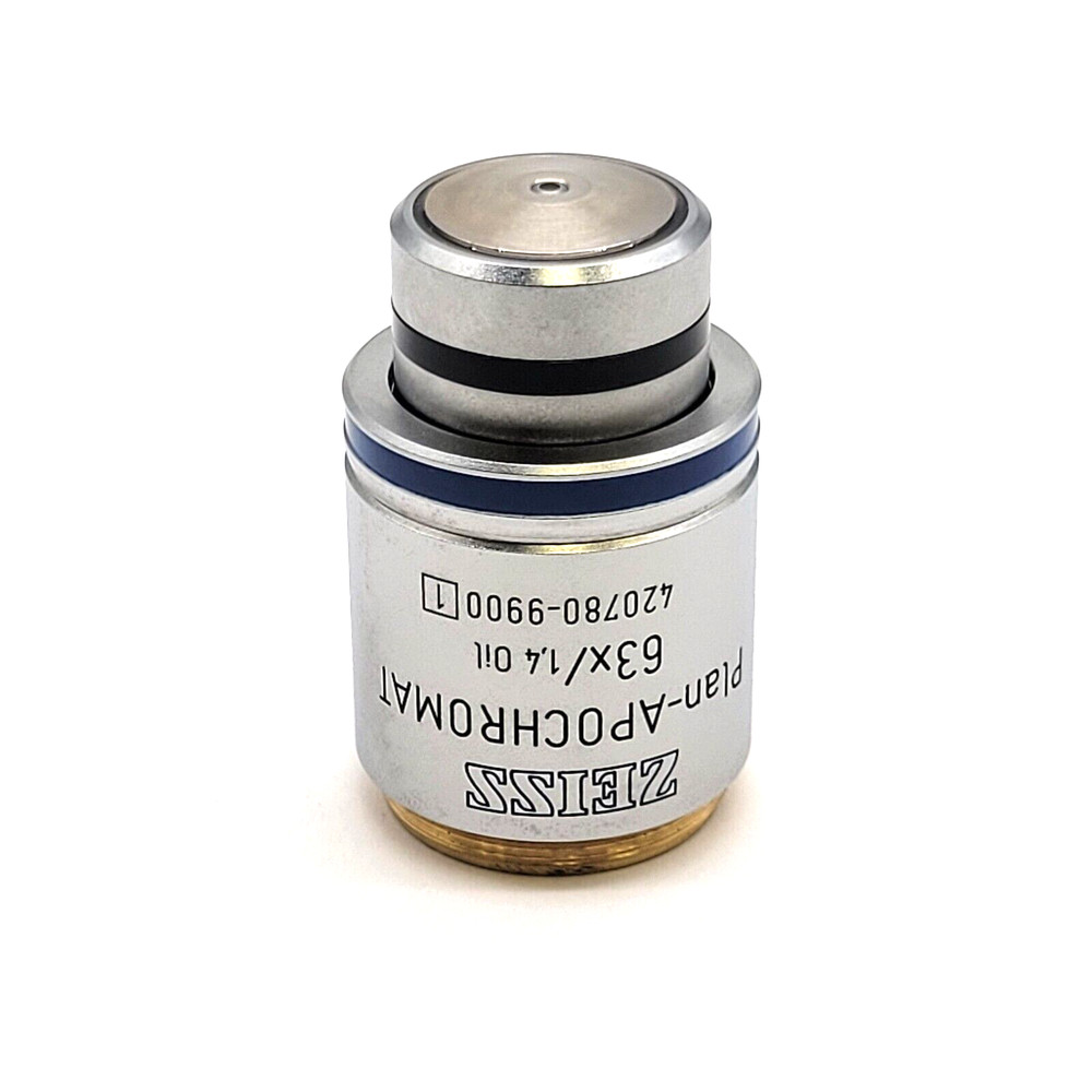 Zeiss Microscope Objective Plan Apochromat 63x 1.40 Oil 420780-9900