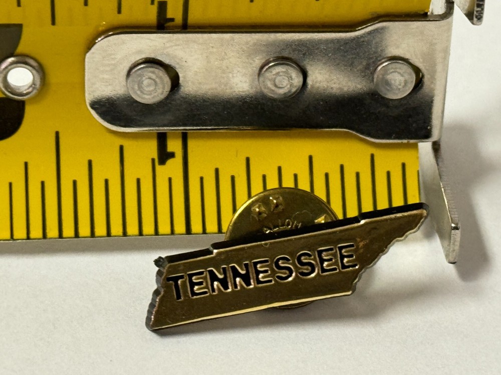 Tennessee Lapel/Hat Pin Gold Colored