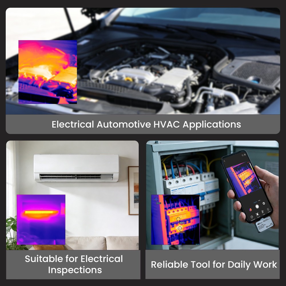 ANXTECH Infrared Thermal Imaging Camera 240*240 Super Resolution for Android