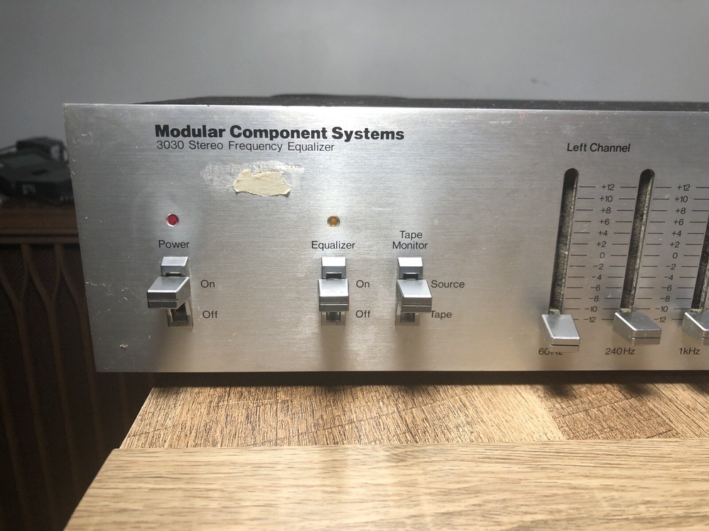 Vintage MCS - Modular Component Systems Stereo Frequency Equalizer No.3030