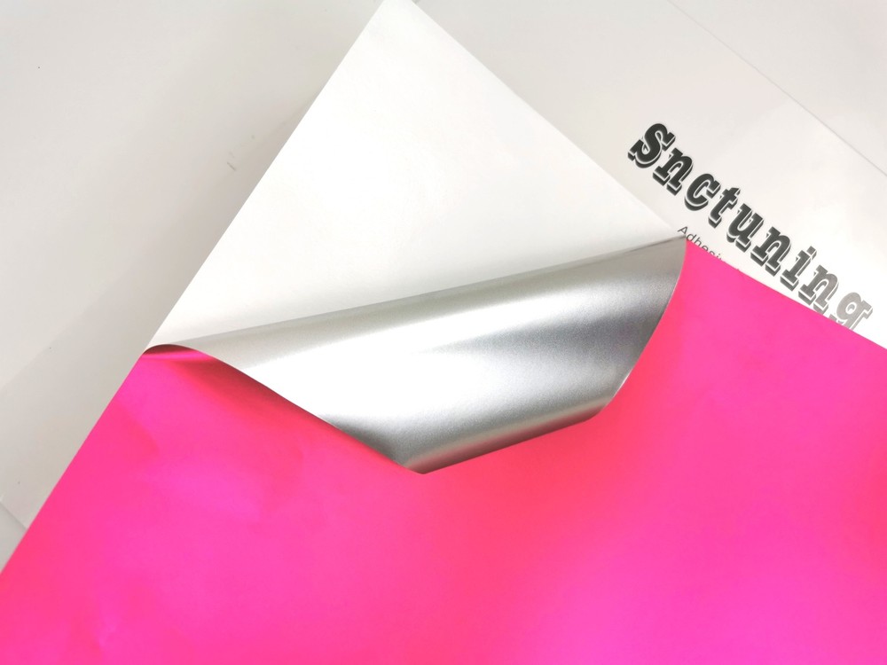Snc Tuning Quality Matte Chrome Vinyl Sticker Sheets 8 Pack Assorted 12"X12"