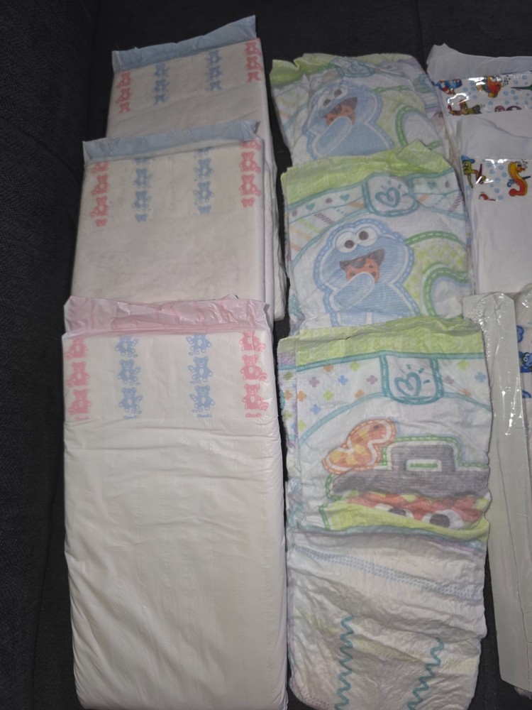 Vintage Baby Diapers