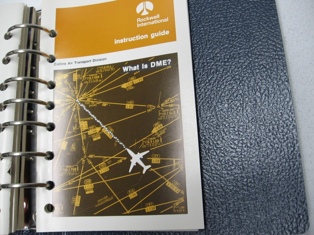 Collins Avionics Pilot's Guides + Diagnostic Code Tags
