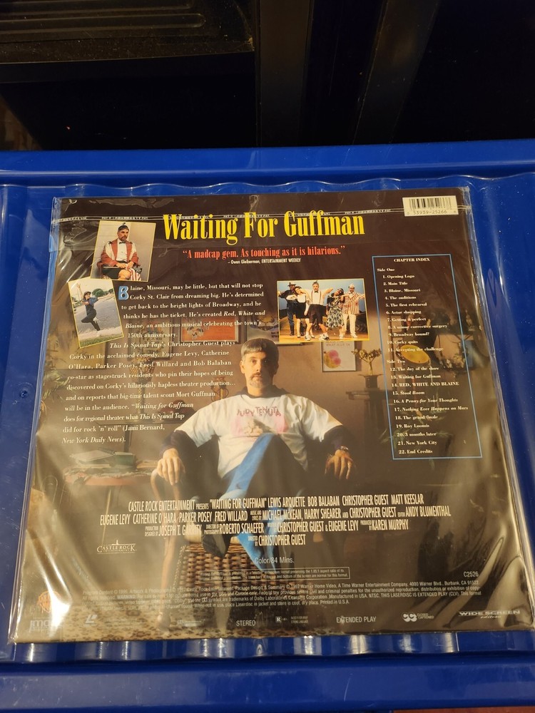 Waiting for Guffman Laserdisc
