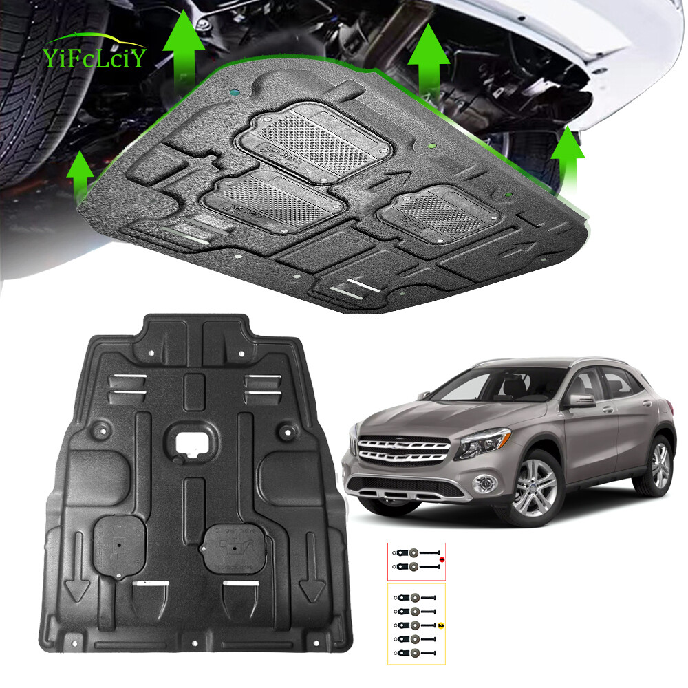 For Benz GLA250 2015-2020 Under Engine Splash Guards Front Engine Mud Flaps
