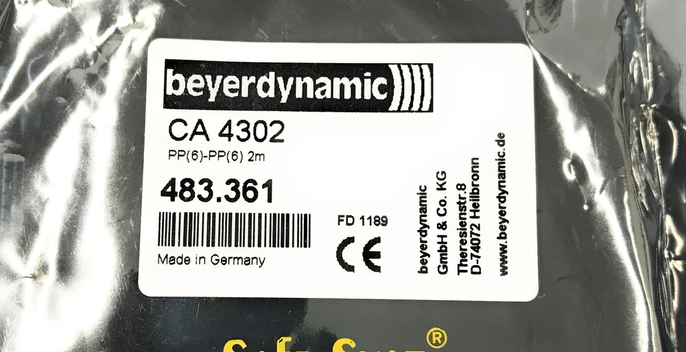 Beyerdynamic MCS-D 3121 Delegate Conference Microphone Unit & CA 4302 Cable