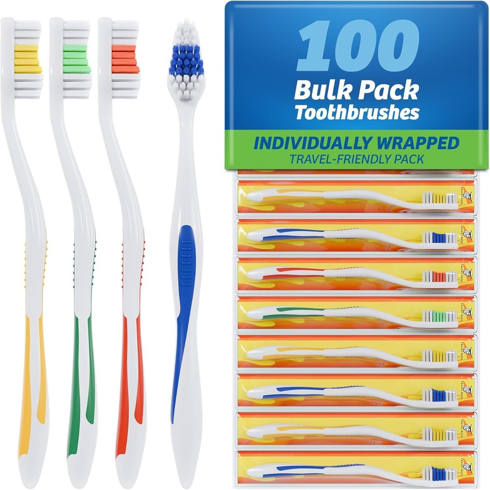 Toothbrush Standard Classic Medium Soft Toothbrush Bulk