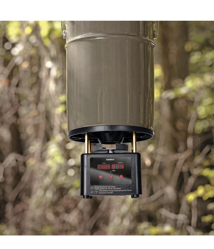 Deer Feeder Timer Kit Digital Programmable Motor Spin Plate Hunting Feeder