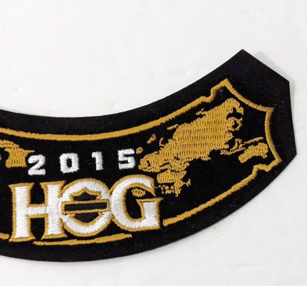 Harley Davidson HOG Harley Owners Group Vest Jacket Patch 2015