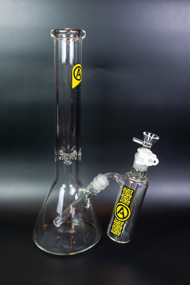 Antidote 18" Bong with Ash Catcher Combo