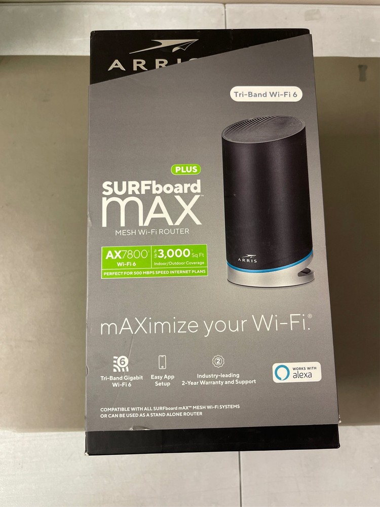 SURFboard mAX™ Plus Mesh Wi-Fi®6 System