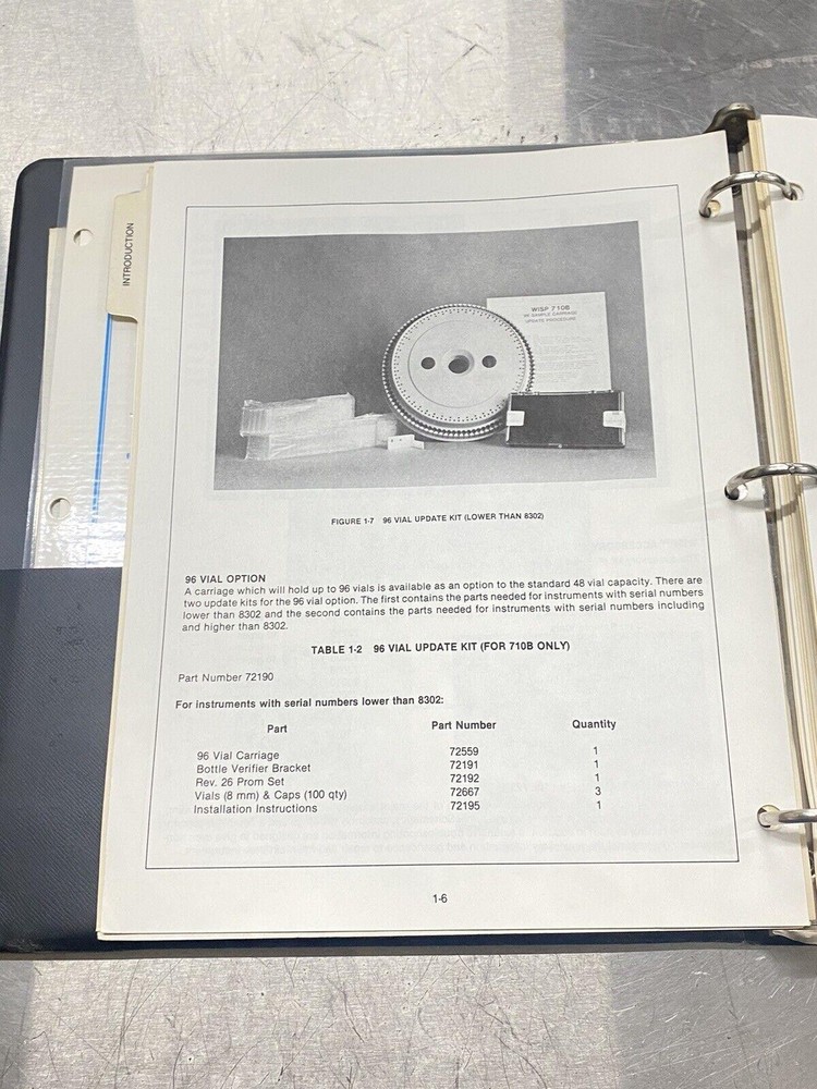 Waters Intelligent Sample Processor WISP 710B- Users Guide / Instructions Manual