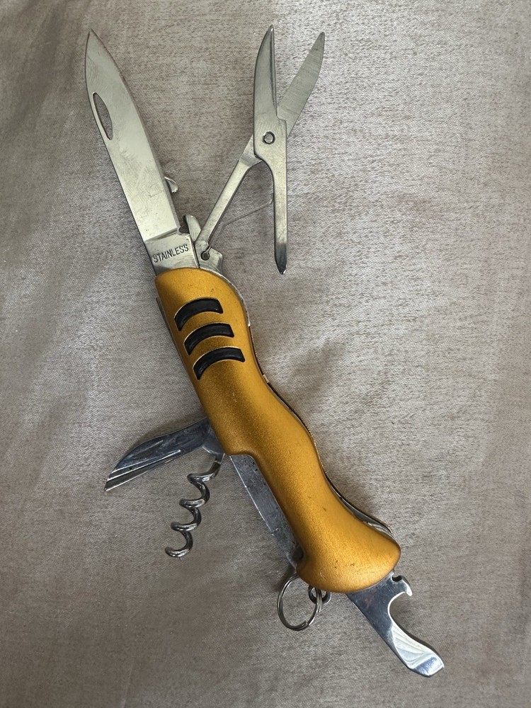 7 in 1 Multi-function Engraved “OTT DENTAL SUPPLY” Folding Tool High Quality