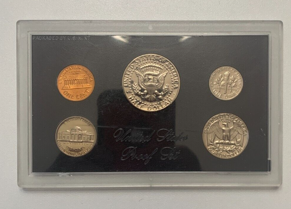 1972 U.S. Proof Set, missing blue holder