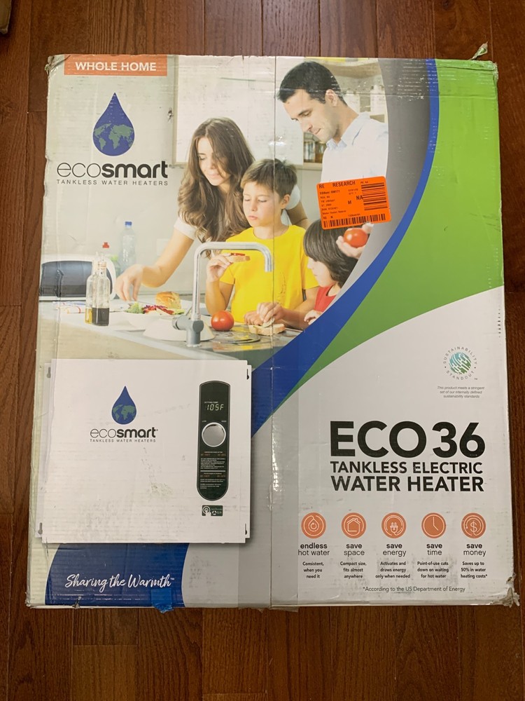 EcoSmart 36 kW 7.03 GPM 240-Volt Electric Tankless Water Heater