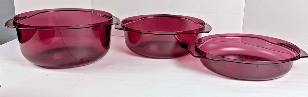 Tupperware Microwave Steamer Stack Cooker 9 Pc Set Cranberry Chimney Complete