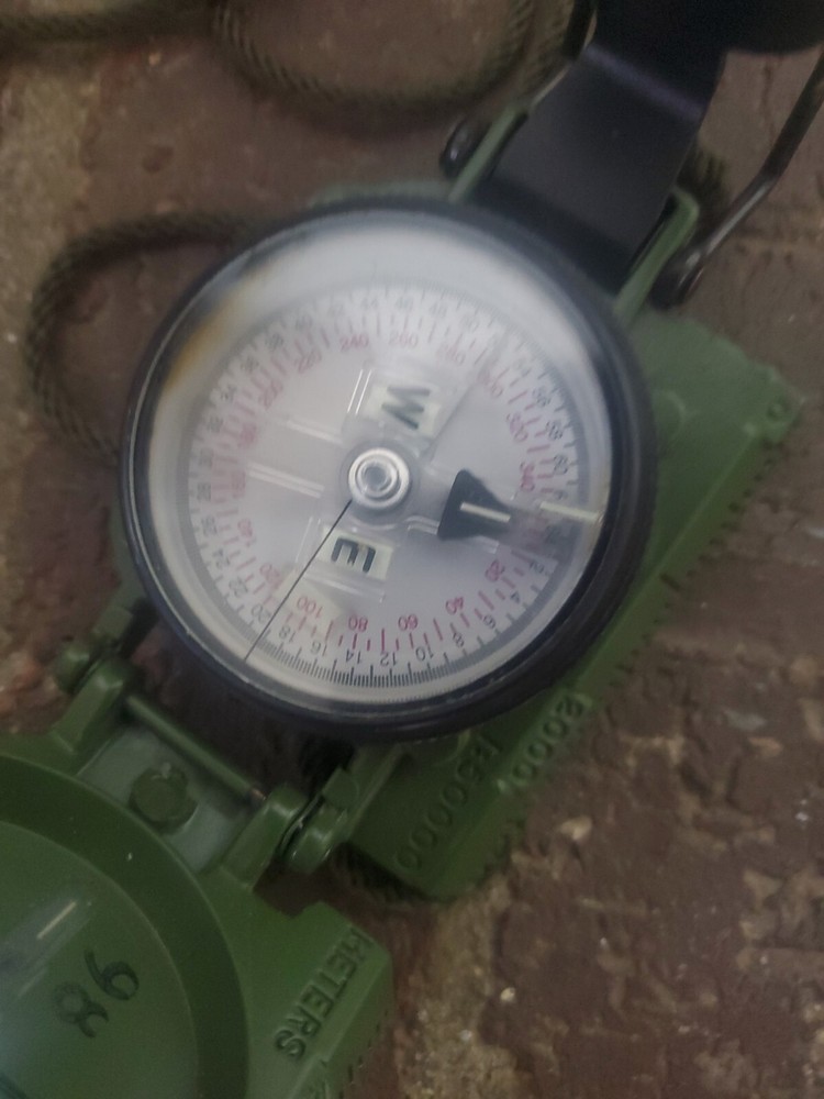 Lensatic Compass Cammenga Model 3H phosphorescent old school