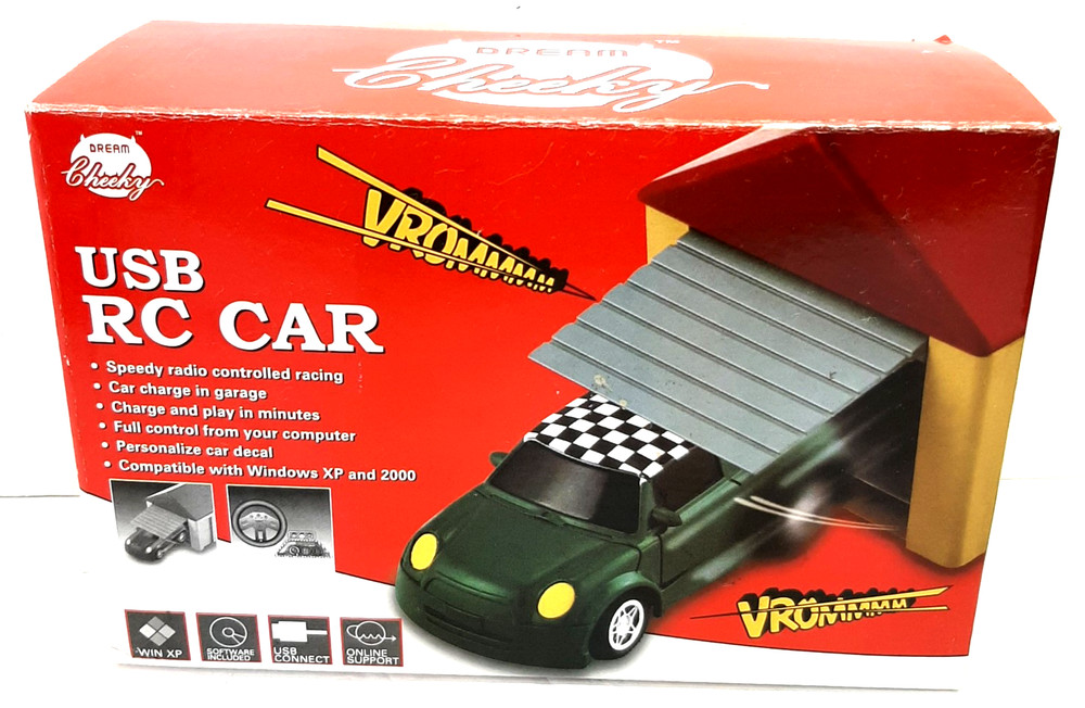Remote Control USB Car (Mini) ~ NOS in box, software included.  Mini Cooper B&L