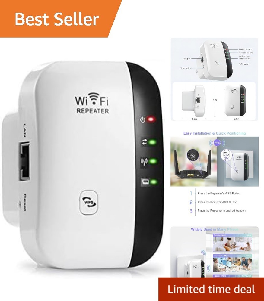 WiFi Extender Signal Booster for Home Large Coverage
