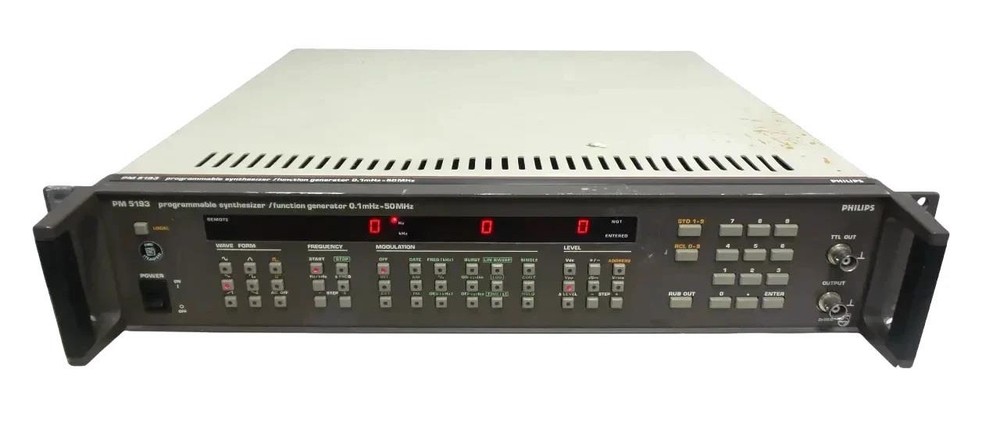Philips PM5193 Programmable Synthesizer/Function Generator - Free Shipping