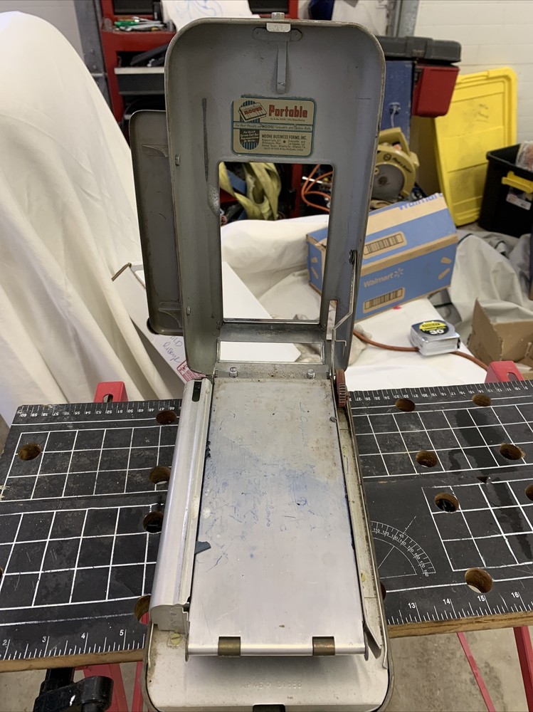 Vintage Moore PORTABLE Invoice Receipt Machine
