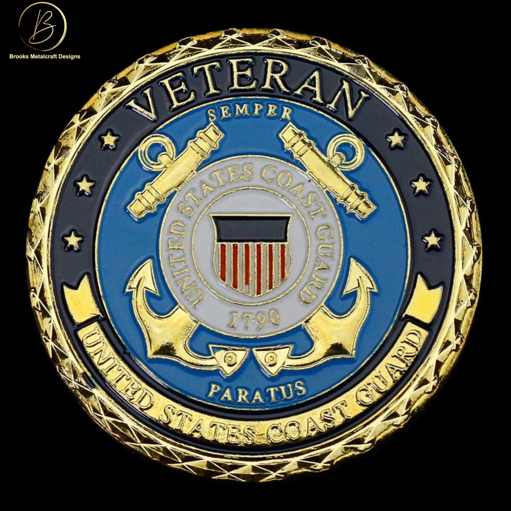 Coast Guard Veteran Challenge Coin